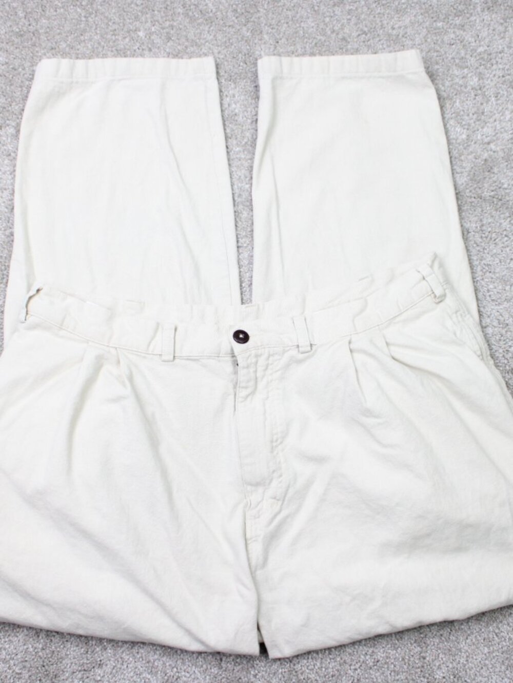Patagonia Pants Mens 40x30 Beige 100% Organic Cotton Work Straight Leg Chino